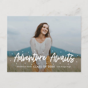 Positiv Outlook EDITABLE FÄRG Studenten Vykort