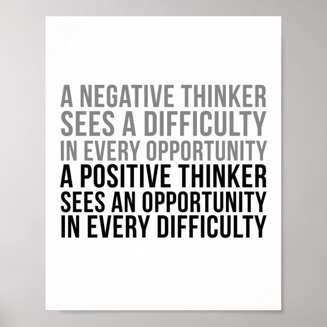 Positiv tunker poster (Framsidan)