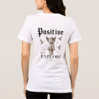 Positiv Utforska Kvinnors T-Shirt