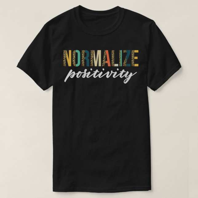 Positiv utskrift av Leoprad för att normalisera st T Shirt (Design framsida)