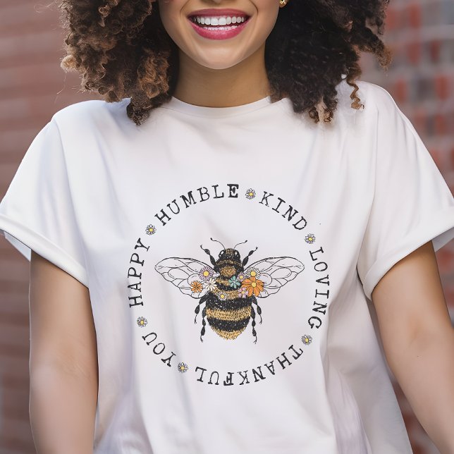 Positiv vibe, Bee Women's T-Shirt (Skapare uppladdad)