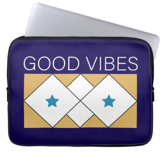 Positiv Vibes nyskapande design Laptop Fodral