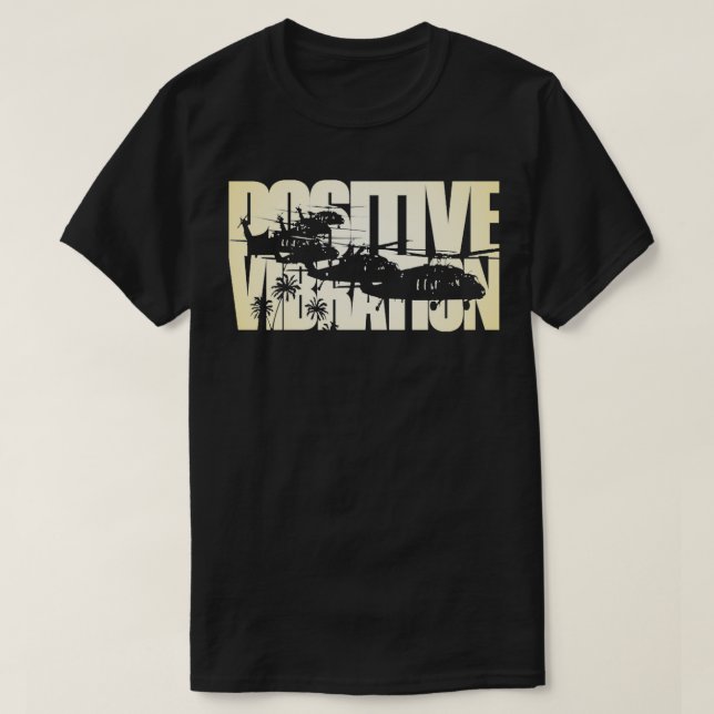 Positiv vibration UH60 Blackhawk T Shirt (Design framsida)