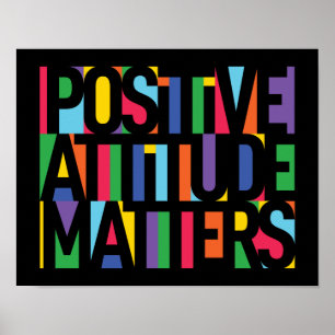 Positiva attitydfrågor poster