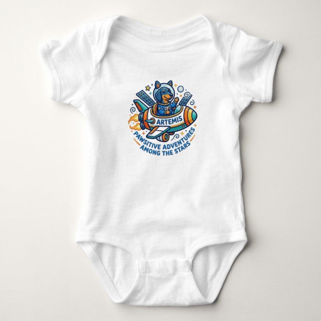 POSITIVA ÄVENTYR BLAND STJÄRNORNA T SHIRT (Framsida)