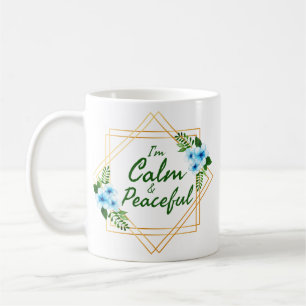 Positiva bekräftelser för dagen kaffemugg