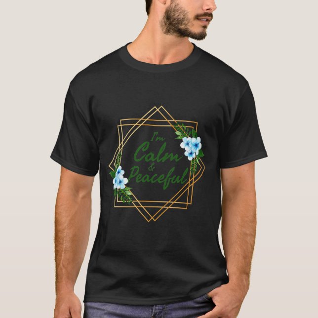 Positiva bekräftelser för dagen t shirt (Framsida)