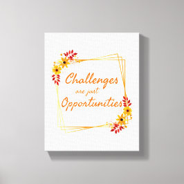 Positiva bekräftelser för kvinnor i arbetslivet canvastryck