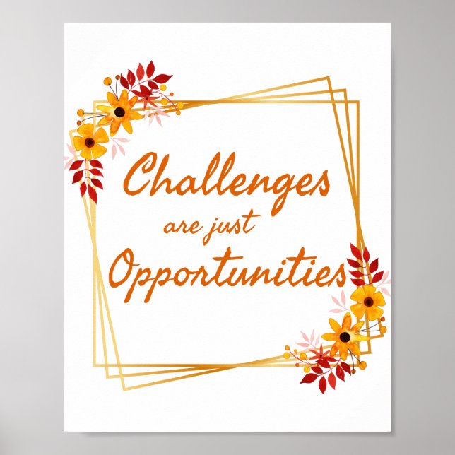 Positiva bekräftelser för kvinnor i arbetslivet poster (Framsidan)