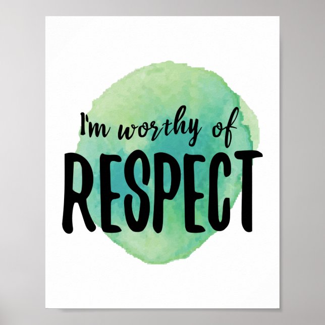 Positiva bekräftelser för självaste kärlek poster (Framsidan)