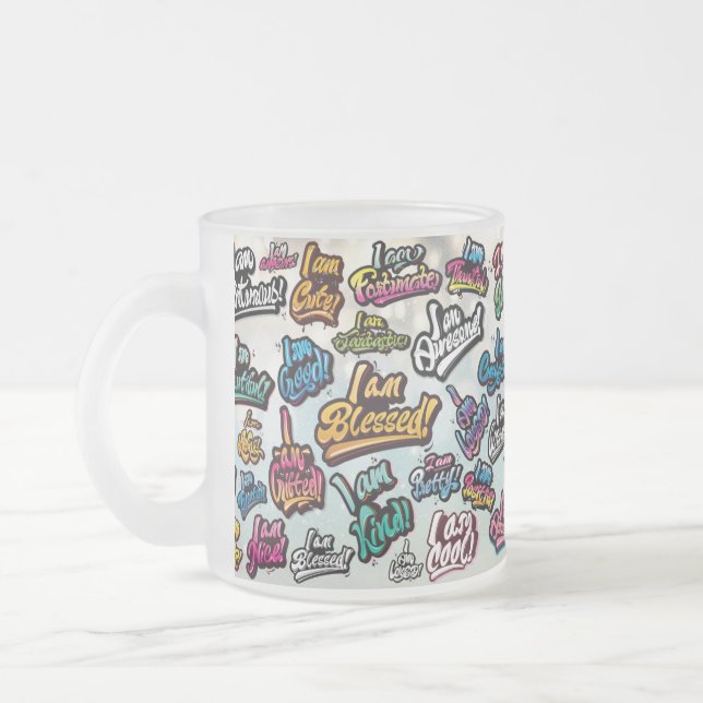 Positiva bekräftelser från Frosty Mugg (Vänster)