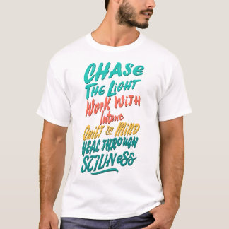 Positiva bekräftelser: Läka genom stillhet T Shirt