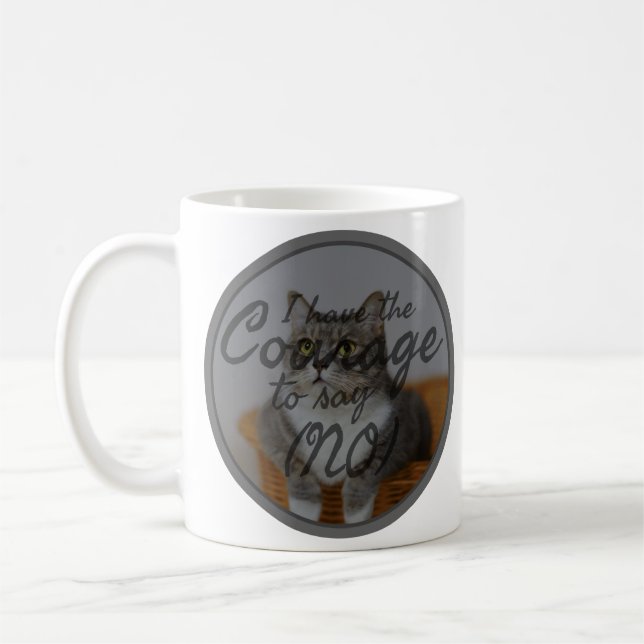 Positiva bekräftelser om självvård och kärlek kaffemugg (Vänster)