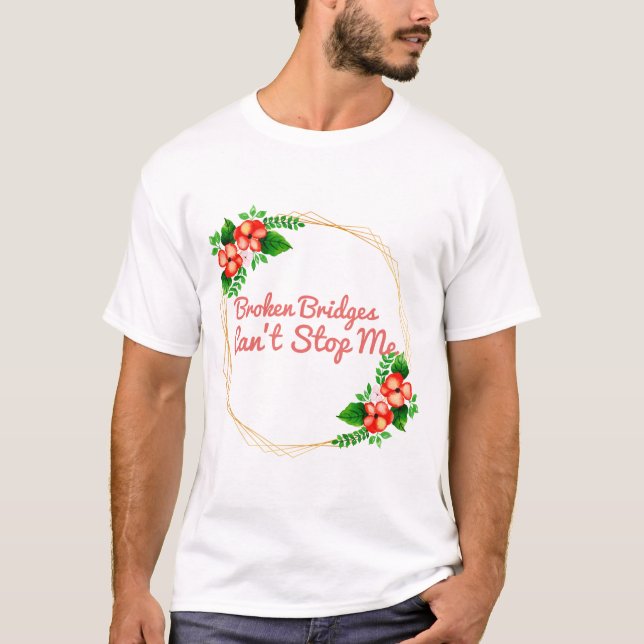 Positiva bekräftelser på framgång och självvård t shirt (Framsida)