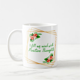 Positiva bekräftelser på självstyre i kärlek och f kaffemugg