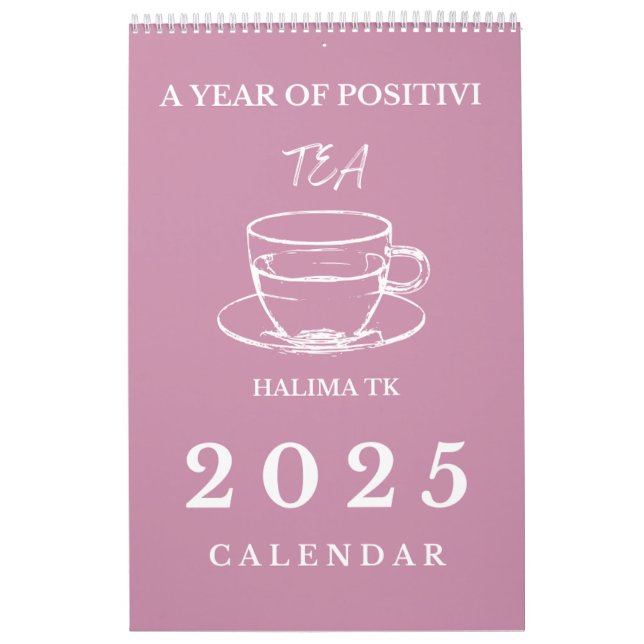 Positiva citattecken 2025-kalender kalender (Omslag)