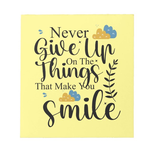 Positiva citattecken för psykisk hälsa anteckningsblock (Framsida)