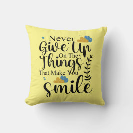 Positiva citattecken för psykisk hälsa kudde