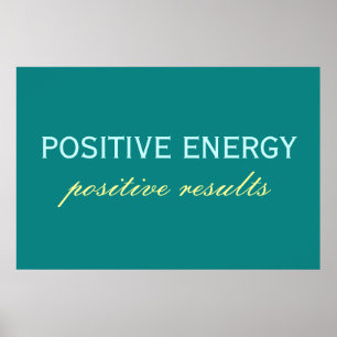 Positiva energipositiva resultat Poster