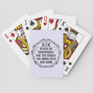 Positiva energiuppspelningskort casinokort