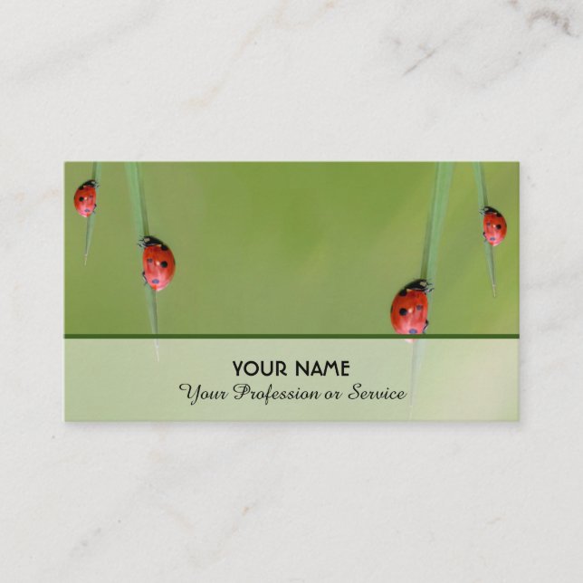 Positiva, lyckliga slöjor för hälsosamt välbefinna visitkort (Framsida)