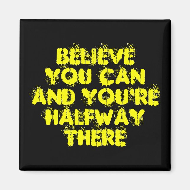 Positiva motiveringsofferter för inspiration magnet (Framsidan)