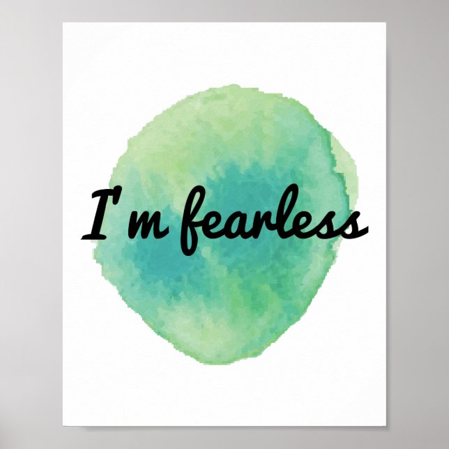 Positiva motiveringsvisioner för självacceptans poster (Framsidan)