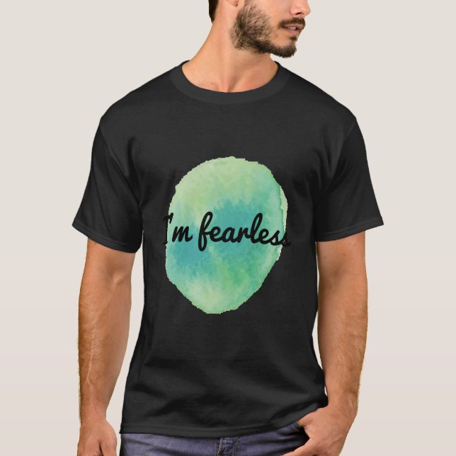 Positiva motiveringsvisioner för självacceptans t shirt (Framsida)