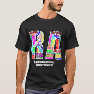 Positiva RA-attribut för bostadsassistent T Shirt