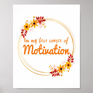 Positiva vibes ord för motivation poster