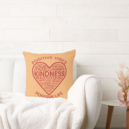 Positiva Vibes Positive Life Dekorativ kudde