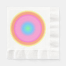 Positiva vibrationer - färgstark radiell övertonin pappersservett