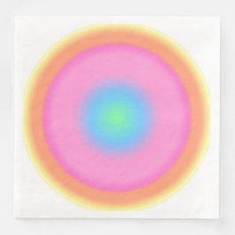 Positiva vibrationer - färgstark radiell övertonin pappersservett