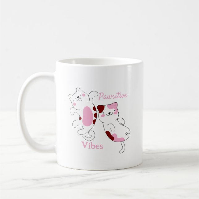 Positiva vibrationer kaffemugg (Vänster)