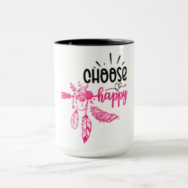 Positiva Vibrationer | Motiverande Citat Mugg