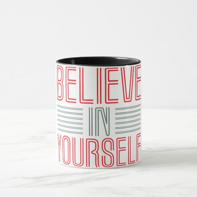 Positiva Vibrationer | Motiverande Citat Mugg (Center)