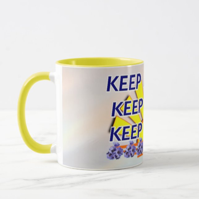 positiva vibrationer mugg (Vänster)