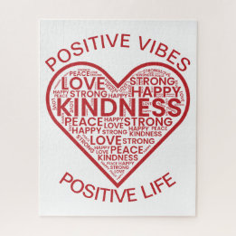 Positiva Vibrationer Positivt Liv Pussel