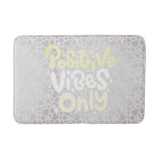Positiva visioner endast neutralt färg boho stil badrumsmatta