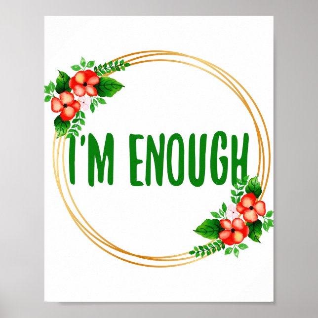 Positiva visioner för livets acceptans och självvå poster (Framsidan)