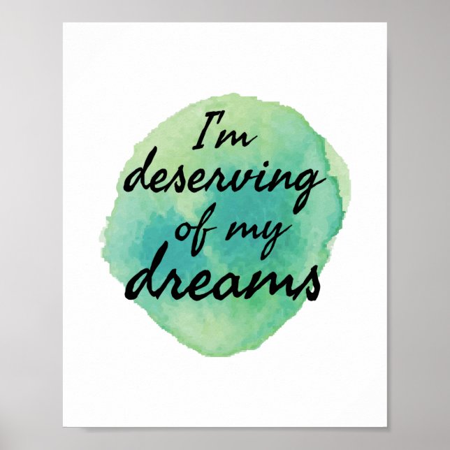 positiva visioner för självgodkännande poster (Framsidan)