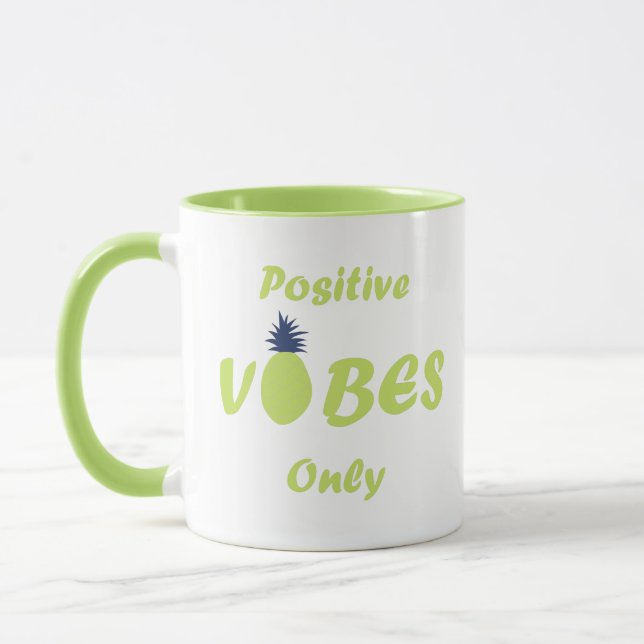 Positiva visioner Sommarens helgdag Mugg (Vänster)