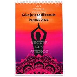 Positive Affirmation Calendar 2024 (Español) Kalender