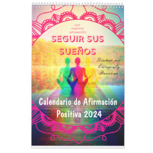Positive Affirmation Calendar 2024 (Español) Kalender