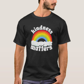 Positive Anti Bullying Rainbow Sped Teacher Kindne T Shirt