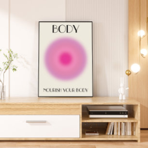 Positive Aura Poster 3 set, Angel Number Poster