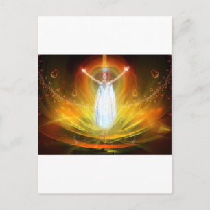Positive Energy Goddess Vykort