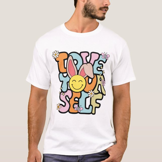 Positive Inspire Shirts | Kärlek Yourself T-Shirt (Framsida)