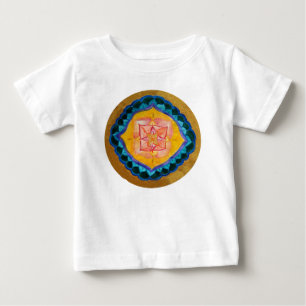 Positive Mandala Baby Bra Jersey T-Shirt, White Tröja