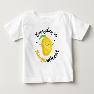 Positive Mango Pun - Varje dag är Mangonificent T-shirt